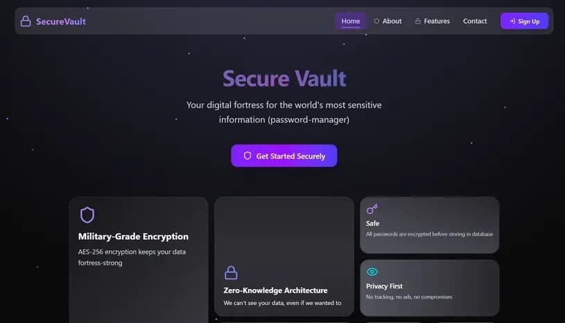 Secure Vault